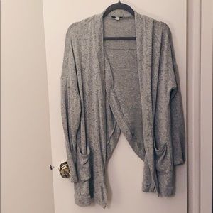 Gray American Eagle Soft Cardigan